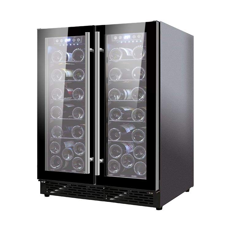 Side by Side Built in Wine Cooler